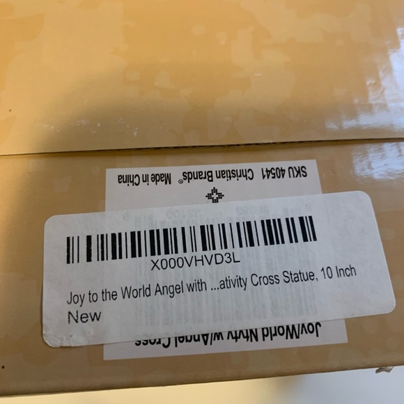 Avalon Gallery Designed Exclusively for Milagros Joy to the World Cross Plaque - Picture 5 of 13